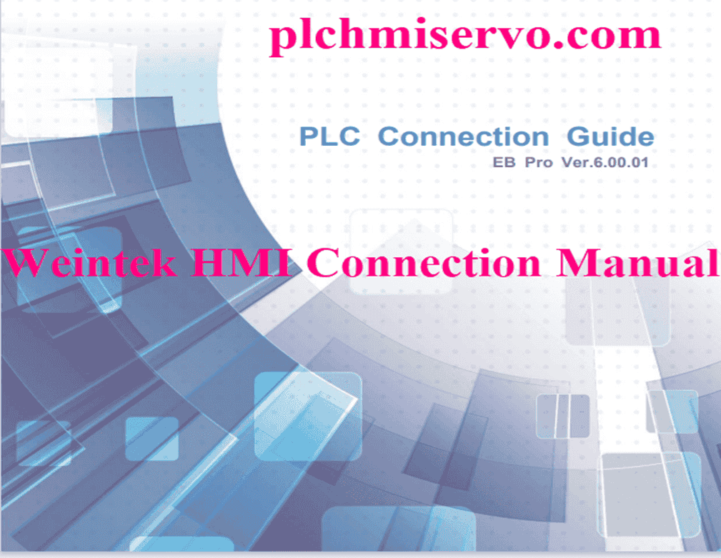[Download] EasyBuilder Pro Manual Weintek HMI-All PLC Connection